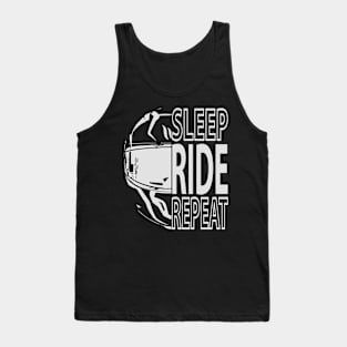 Sleep Ride Repeat Tank Top